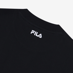 Fila Line - Miesten Poolopaita - Mustat | FI-21594